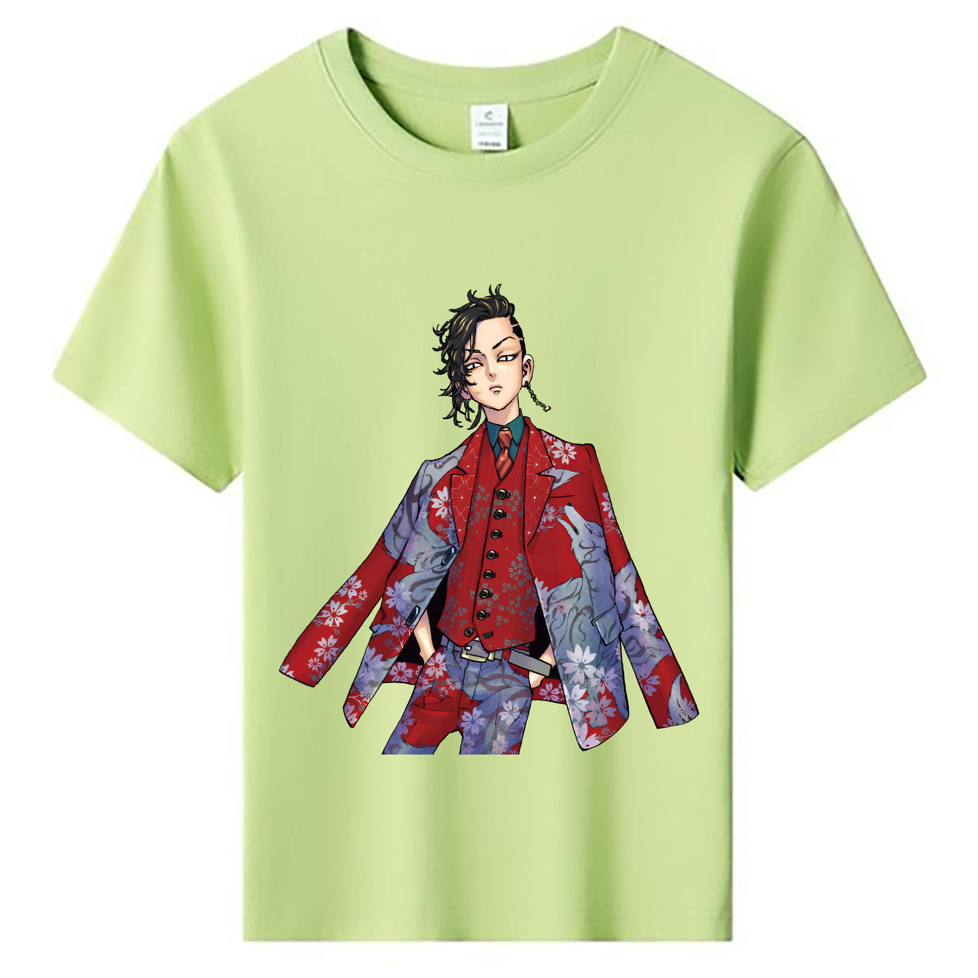 （画像用） 東京リベンジャーズ Tokyo Revengers 綿100％キッズTシャツ（フロントプリント）